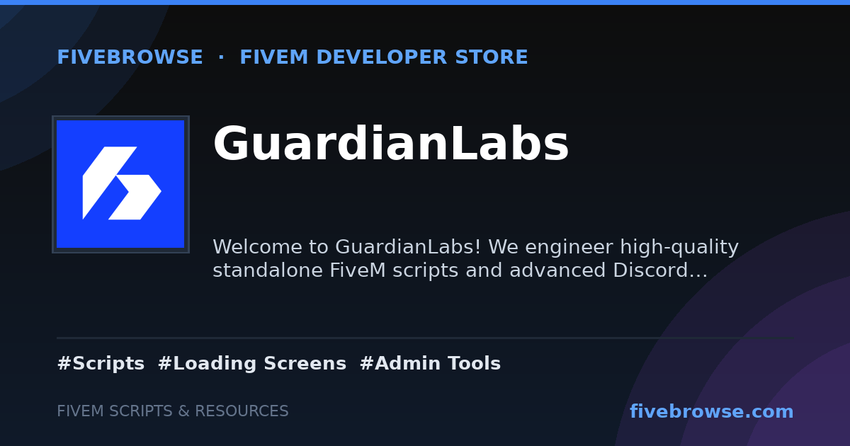 GuardianLabs - FiveM Scripts & Mods Store | FiveBrowse